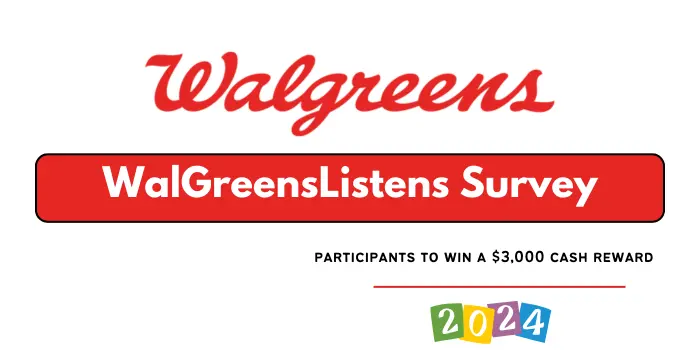 WalGreensListens Survey